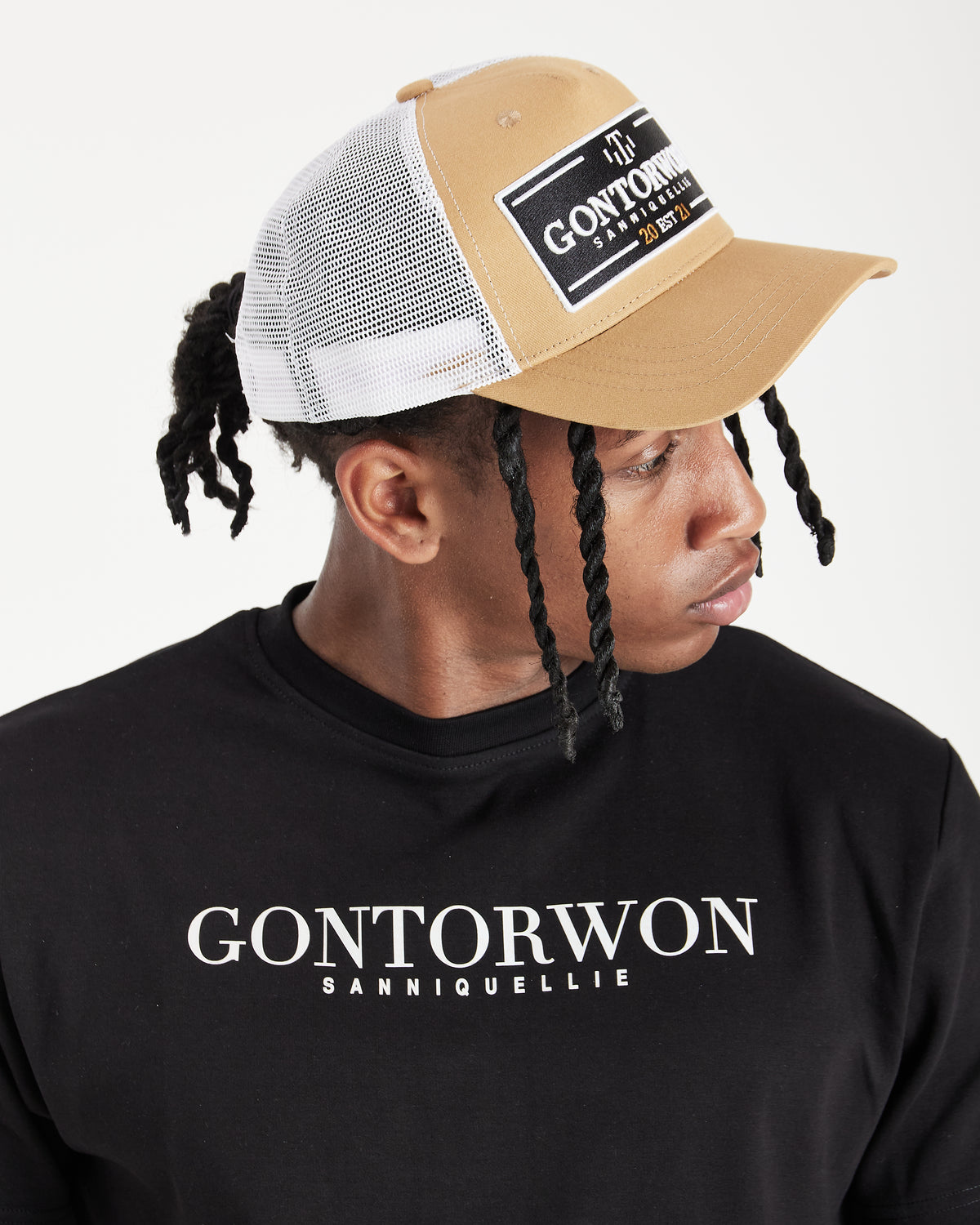 Gontorwon Sanniequellie Beige Cap