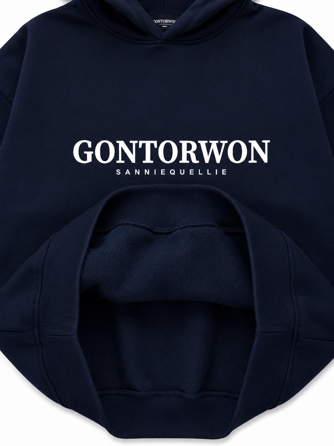 Gontorwon Sanniequellie Soft Touch Hoodie Navy Unisex