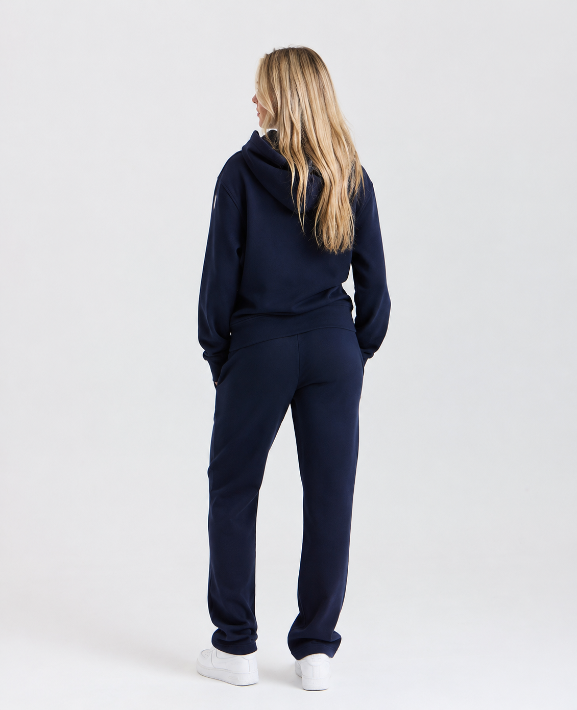 Gontorwon Sanniequellie Soft Touch Full Zip Hoodie Navy Women