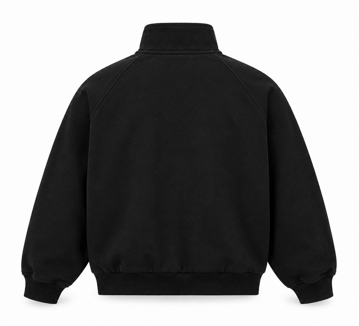Gontorwon Sanniequellie Velvet Bonded Full-Zip Track Jacket Black Men