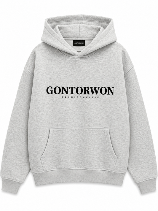 Gontorwon Sanniequellie Soft Touch Hoodie Heather Grey Unisex