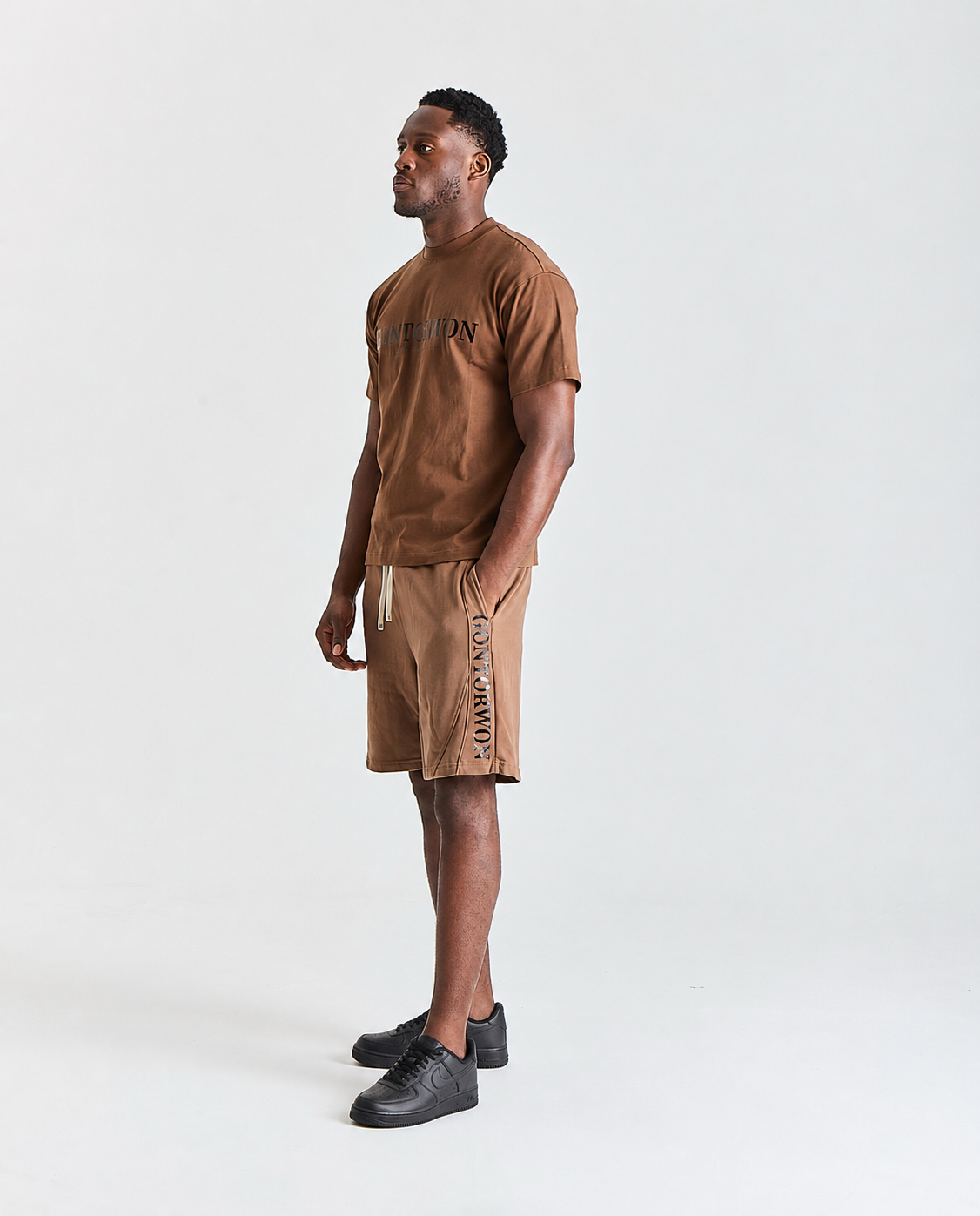 Gontorwon Cotton Luxe Short Brown