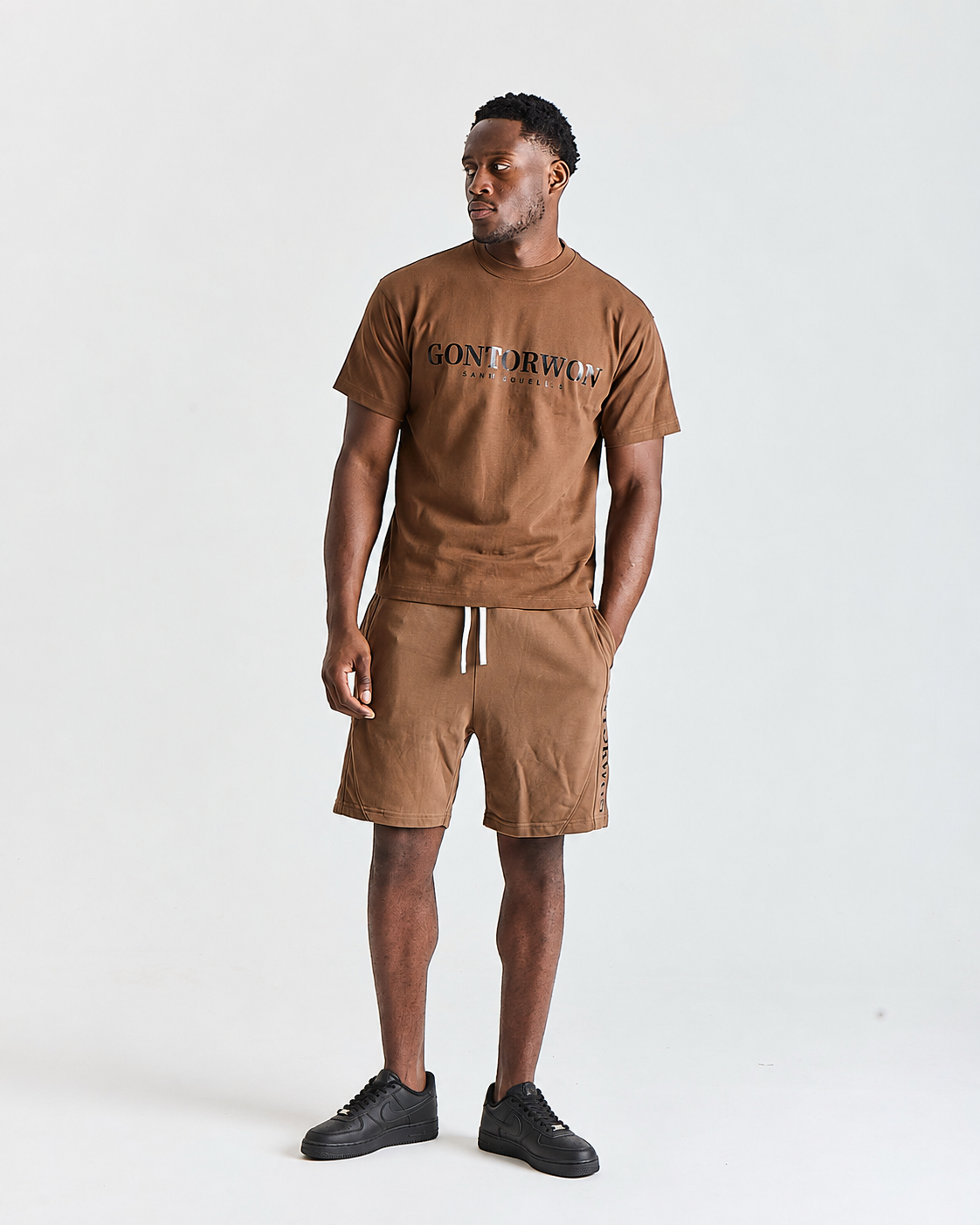 Gontorwon Cotton Luxe Short Brown