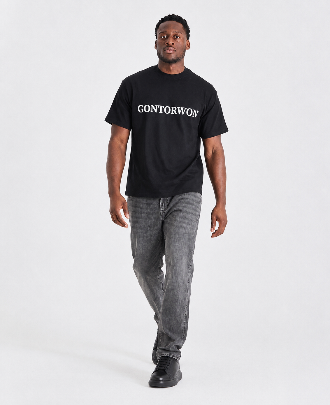 Gontorwon Prime Core T-Shirt Black + White