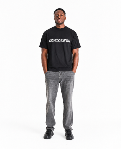 Gontorwon Prime Core T-Shirt Black + White