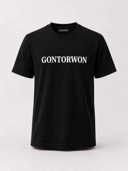 Gontorwon Prime Core T-Shirt Black + White