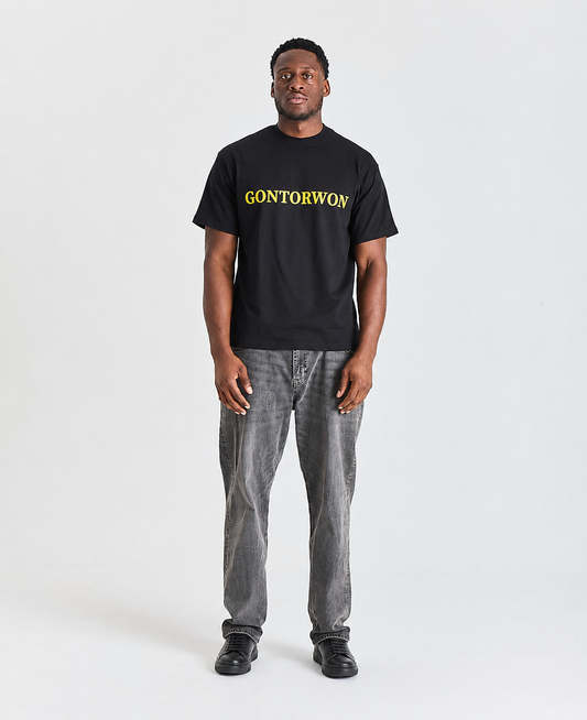 Gontorwon Prime Core T-Shirt Black + Yellow