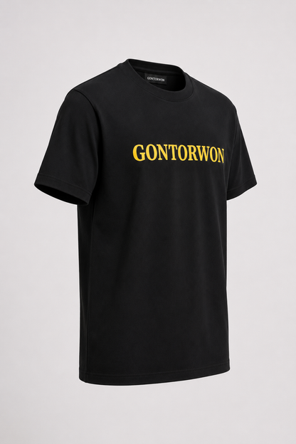 Gontorwon Prime Core T-Shirt Black + Yellow