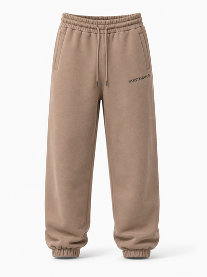 Gontorwon Soft Touch Cuffed Pant Brown
