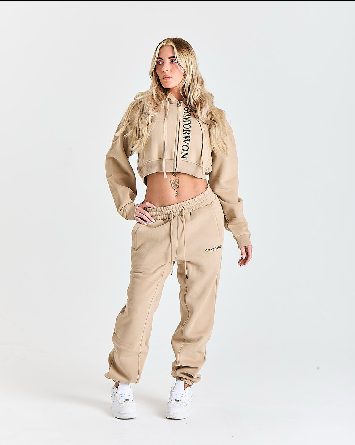 Gontorwon Soft Touch Cuffed Pant Camel