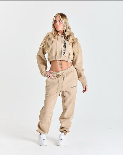 Gontorwon Soft Touch Cuffed Pant Camel