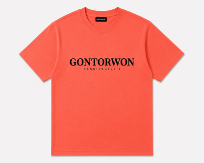 Gontorwon Sanniequellie 305 Heavyweight T-Shirt Orange Men