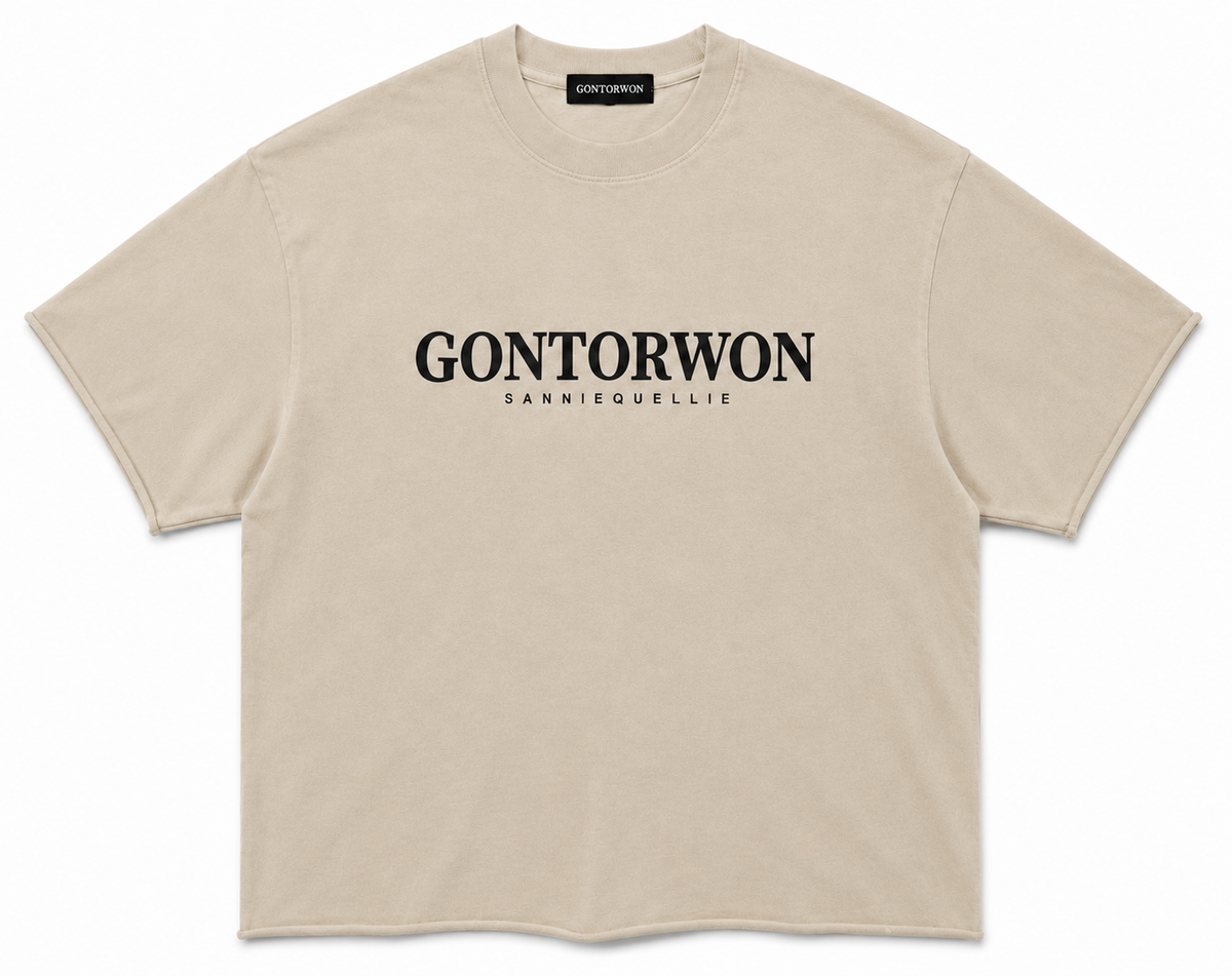 Gontorwon Sanniequellie Calmflex Panel Drop T-Shirt Men