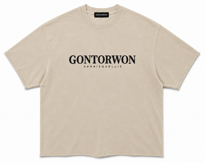 Gontorwon Sanniequellie Calmflex Panel Drop T-Shirt Men