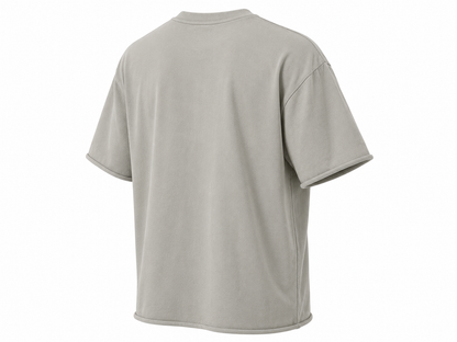 Gontorwon Sanniequellie Calmflex Panel Drop T-Shirt Sage Grey Men