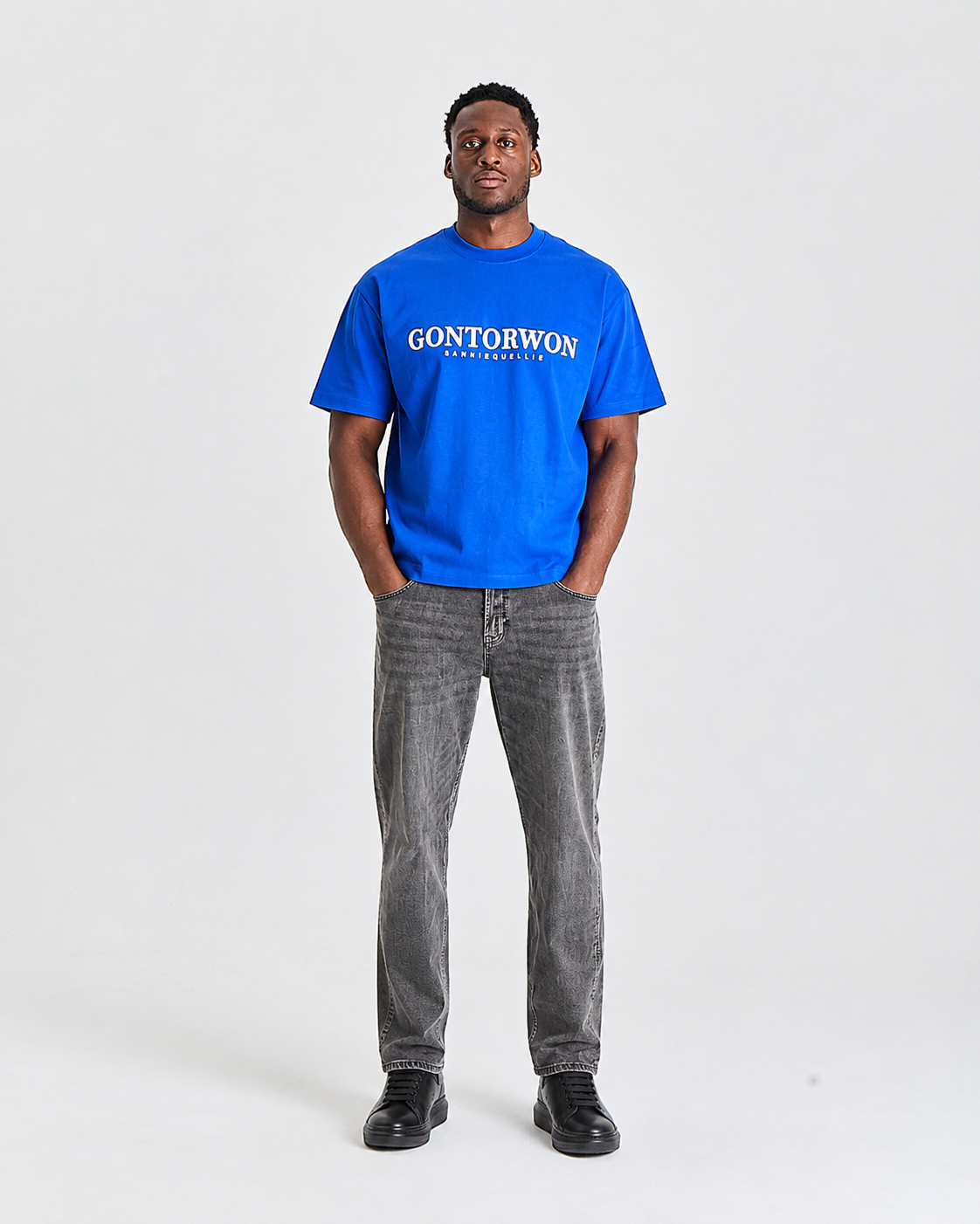 Gontorwon Sanniequellie Corem T-Shirt Blue Men