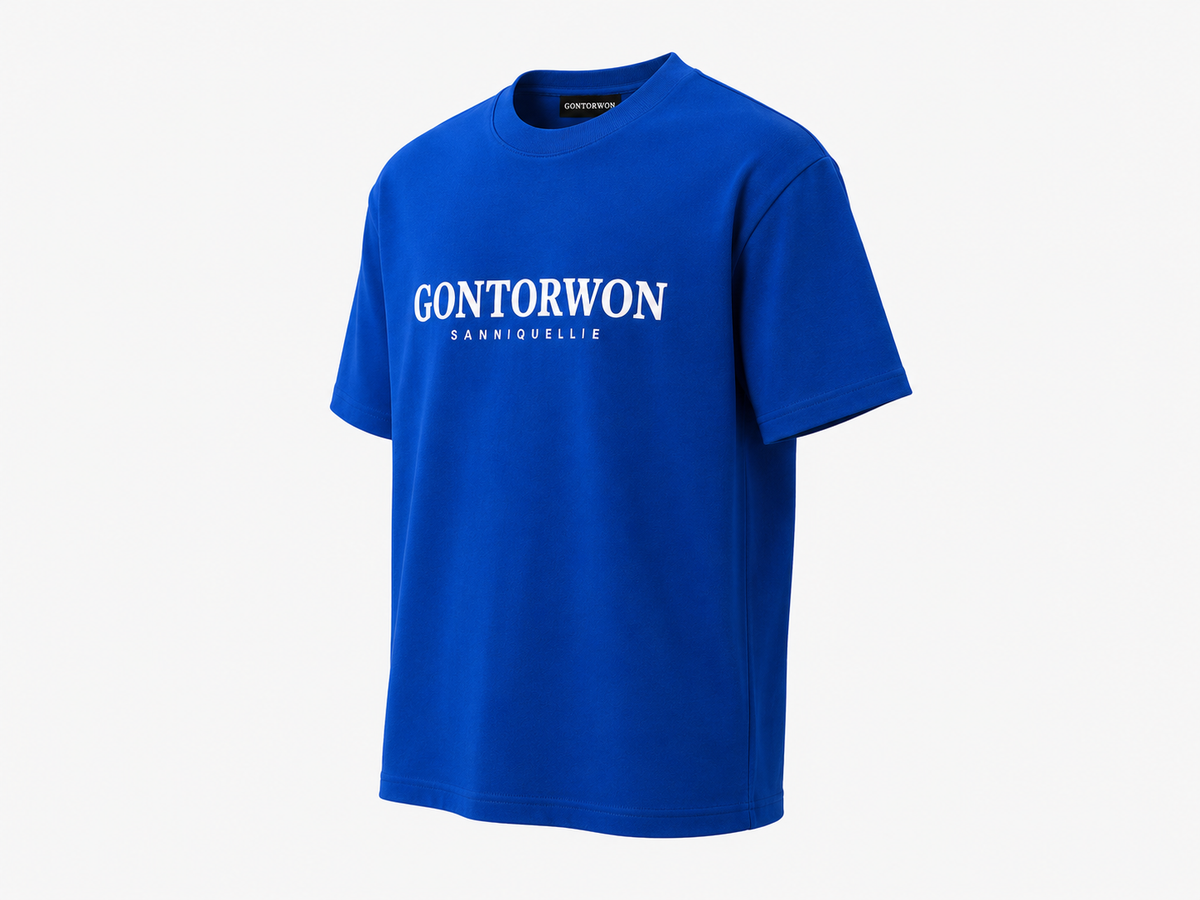 Gontorwon Sanniequellie Corem T-Shirt Blue Men