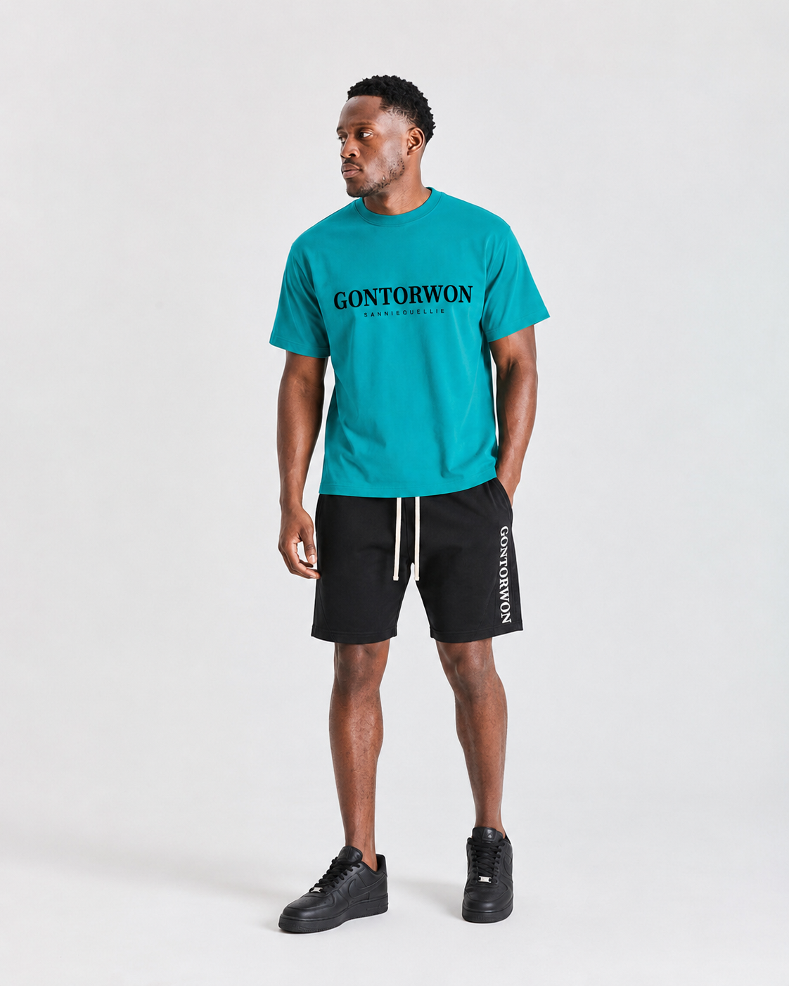 Gontorwon Sanniequellie Corem T-Shirt Green Men