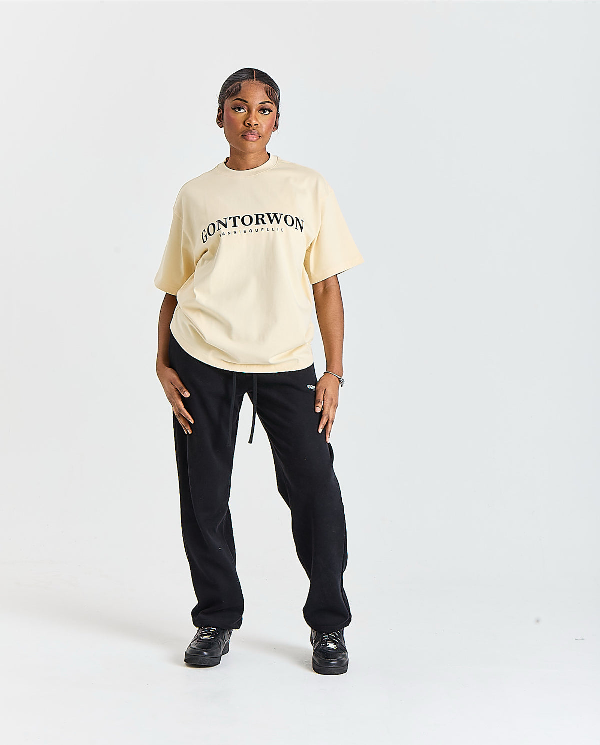 Gontorwon Sanniequellie Corem T-Shirt Cream Women
