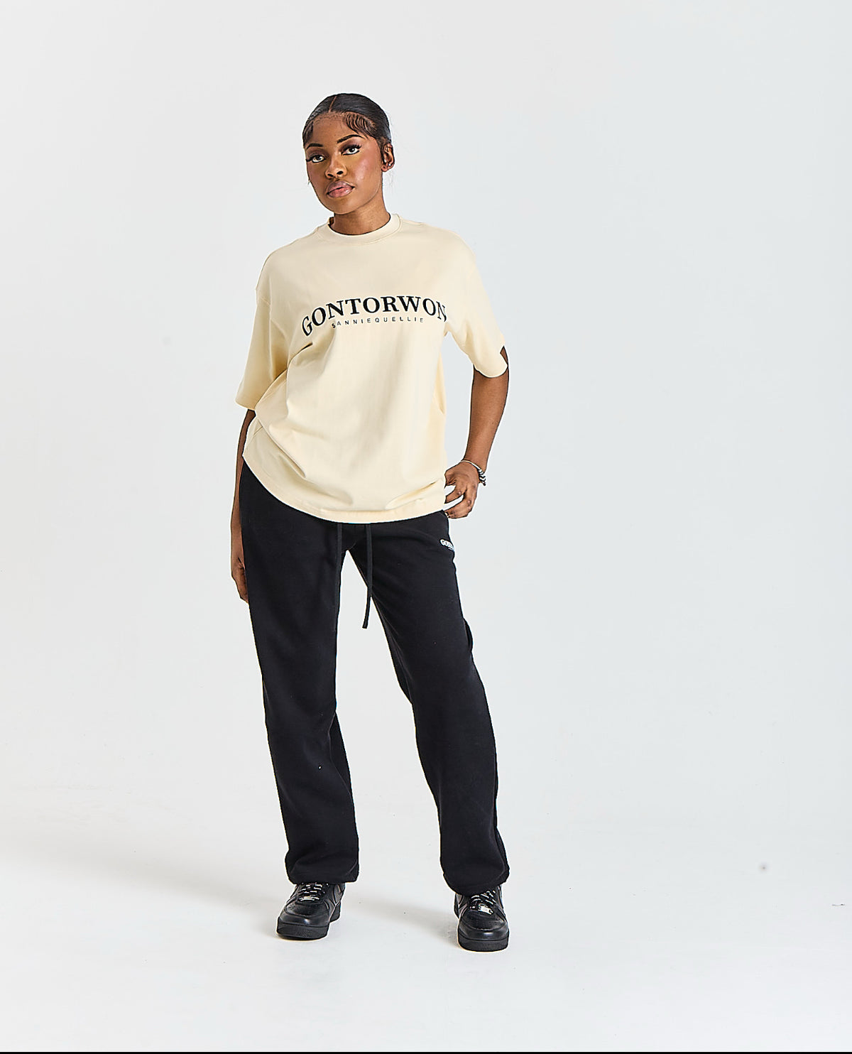 Gontorwon Sanniequellie Corem T-Shirt Cream Women