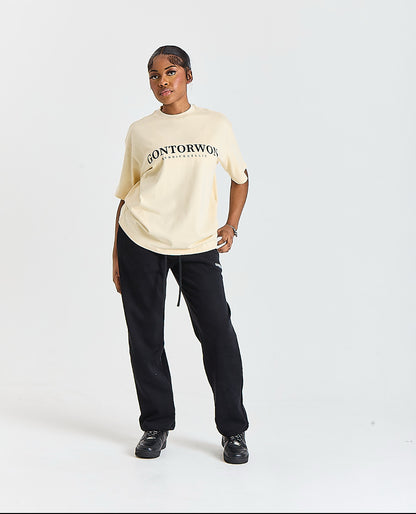 Gontorwon Sanniequellie Corem T-Shirt Cream Women