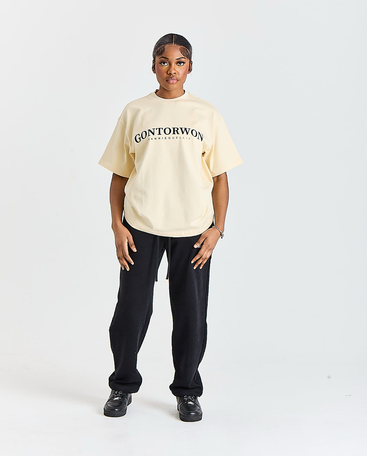 Gontorwon Sanniequellie Corem T-Shirt Cream Women