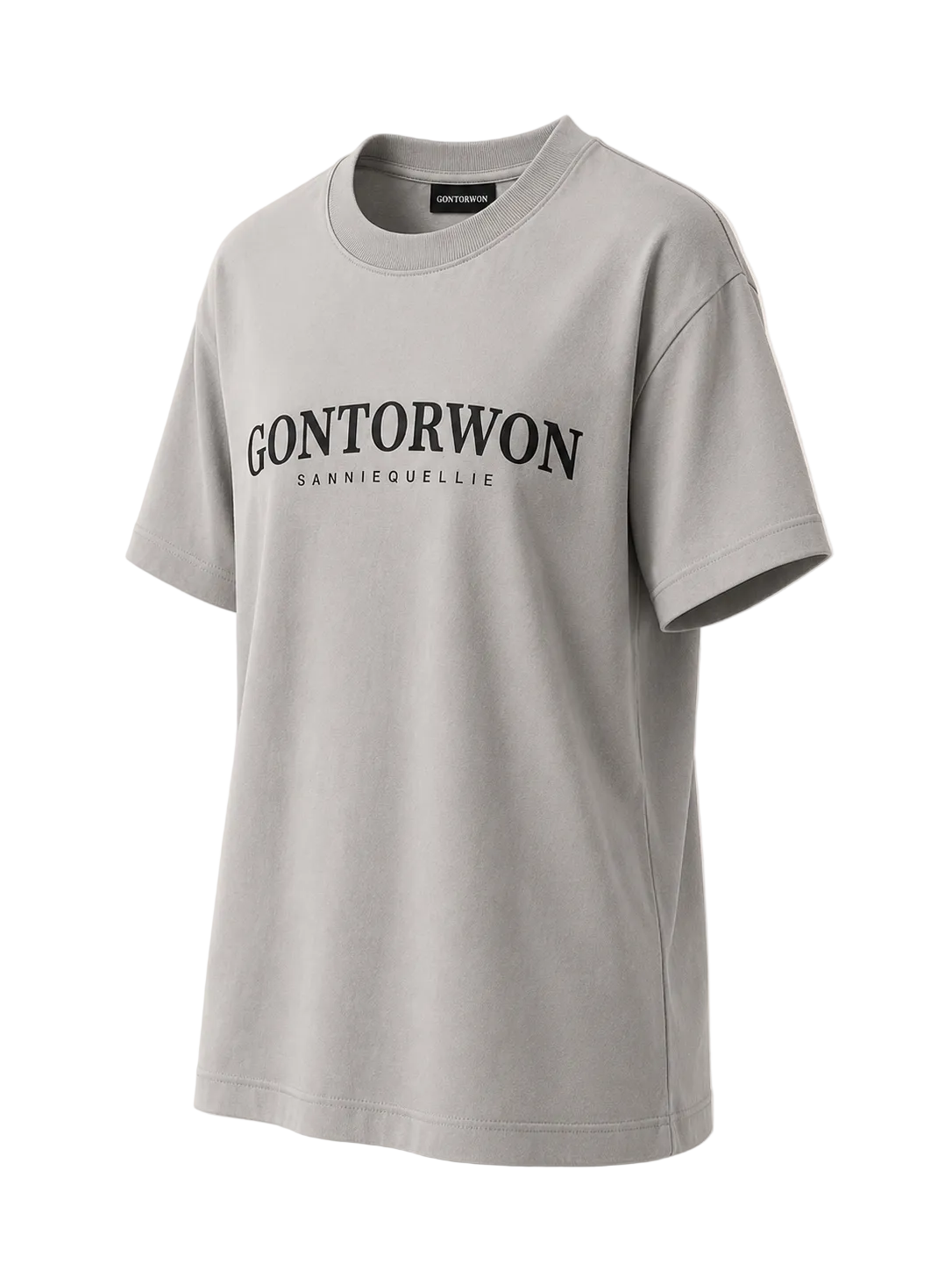 Gontorwon Sanniequellie Nobel Thread T-Shirt Grey Men