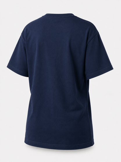 Gontorwon Sanniequellie Nobel Thread T-Shirt Navy Women