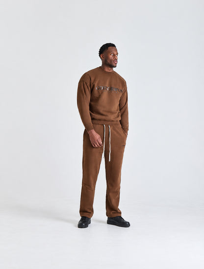 Gontorwon Sanniequellie Everyday Relaxed Fleece Jumper Black Print Men