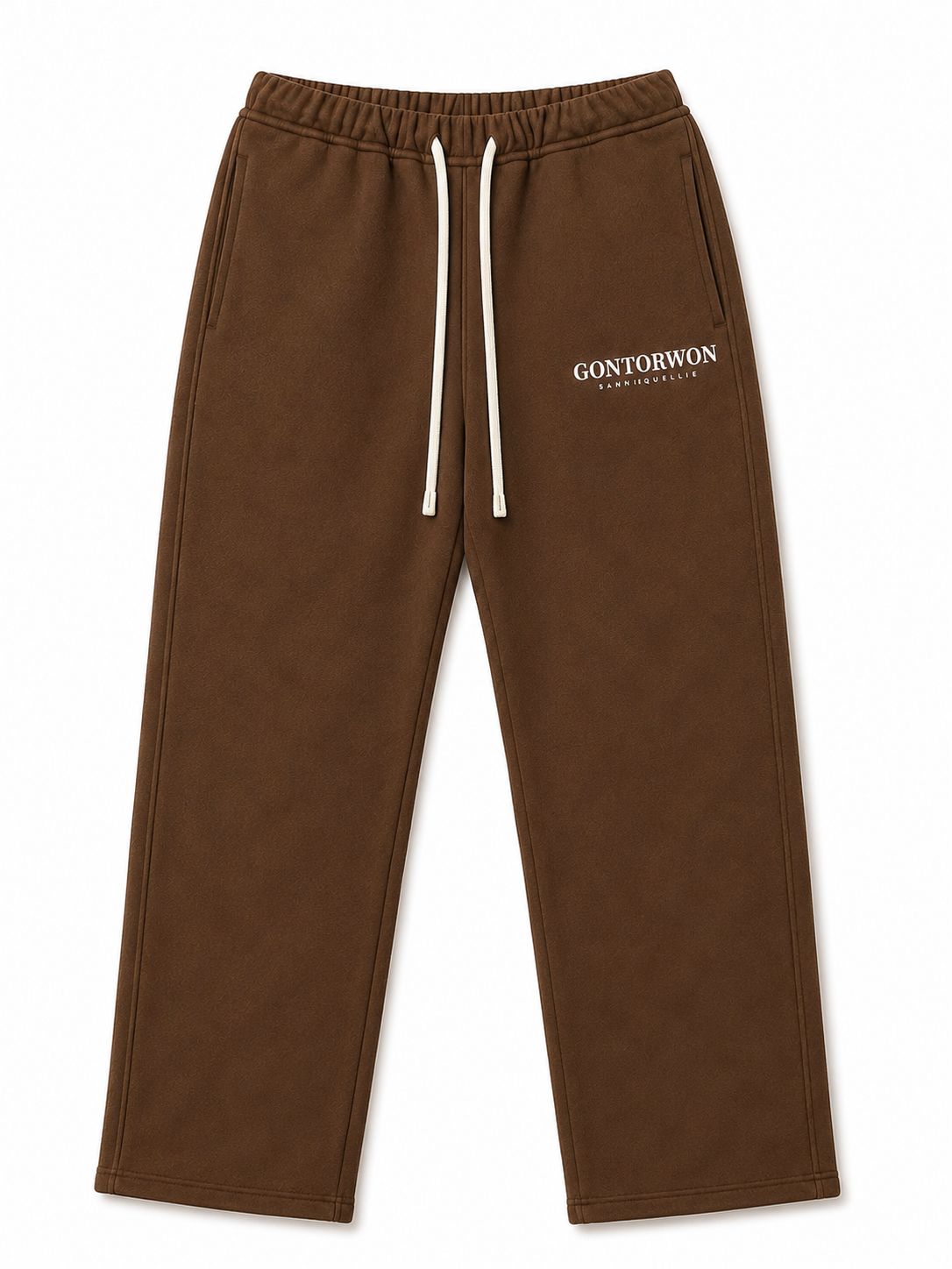 Gontorwon Sanniequellie Everyday Relaxed Fleece Sweat Pant Black Print Women