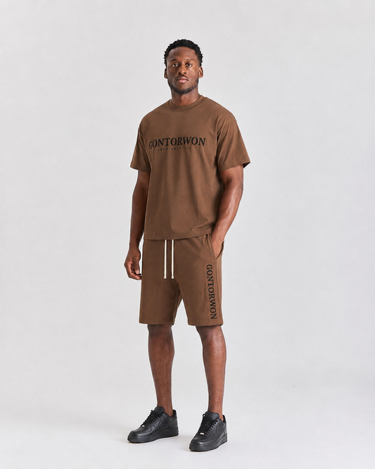 Gontorwon Cotton Luxe Short Brown