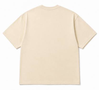 Gontorwon Sanniequellie Essential Tee Cream T-Shirt Men