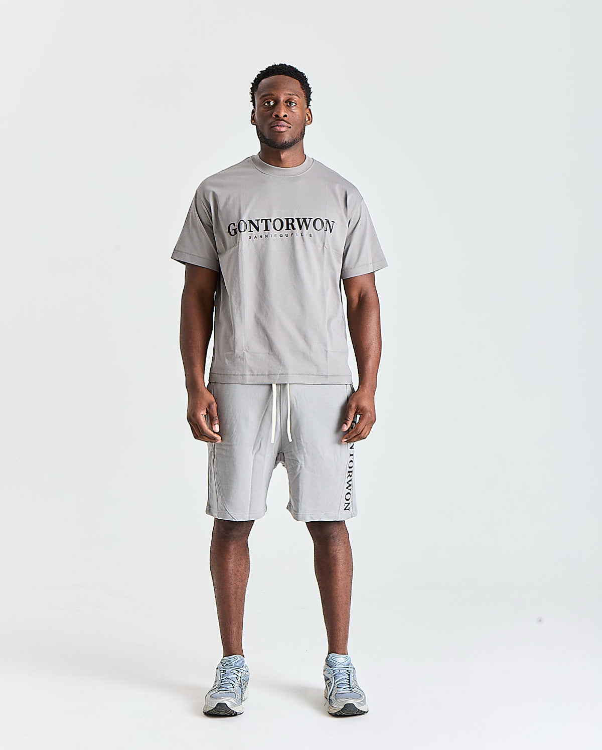 Gontorwon Sanniequellie Nobel Thread T-Shirt Grey Men