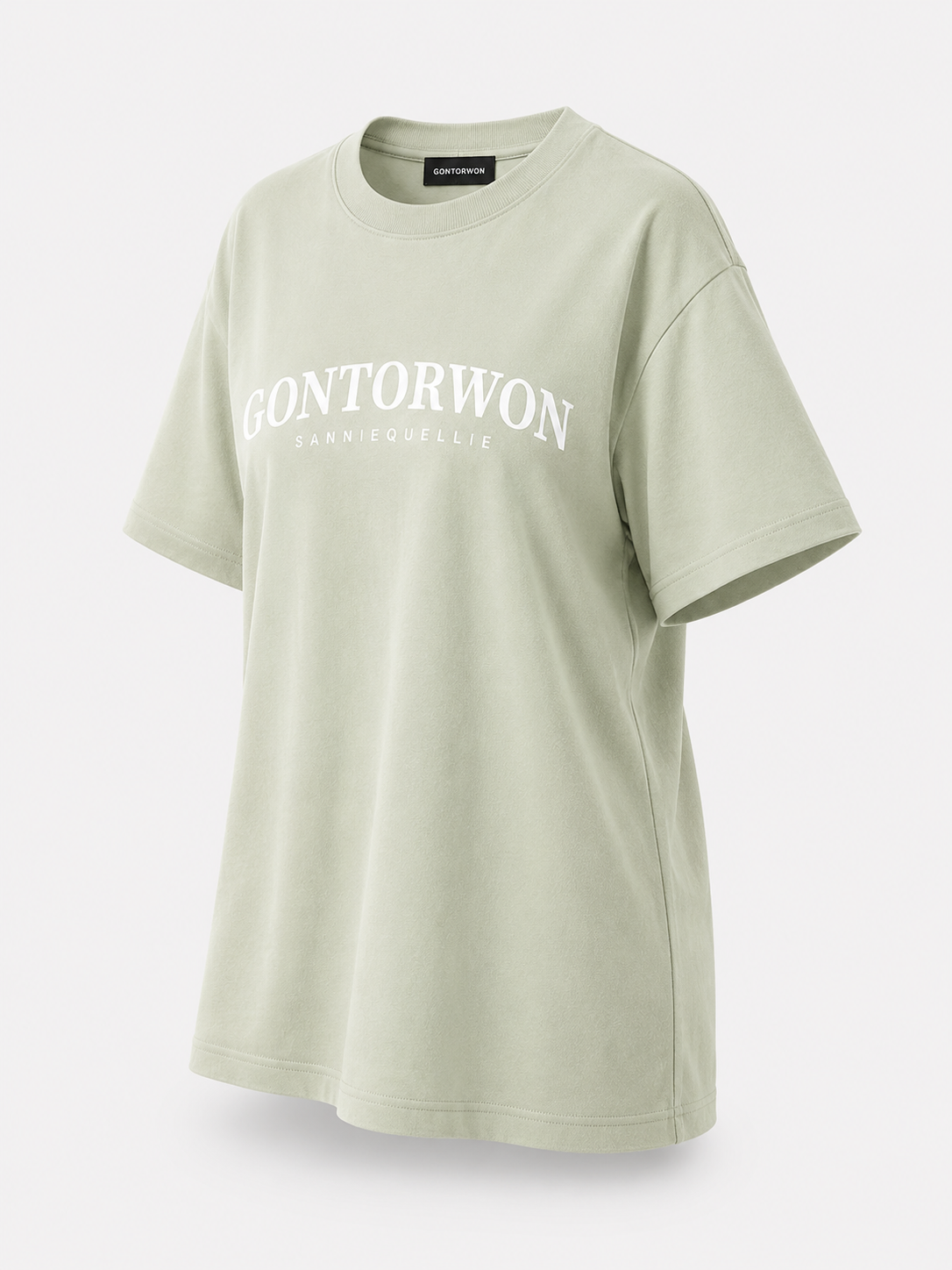 Gontorwon Sanniequellie Nobel Thread T-Shirt Muted Green Women