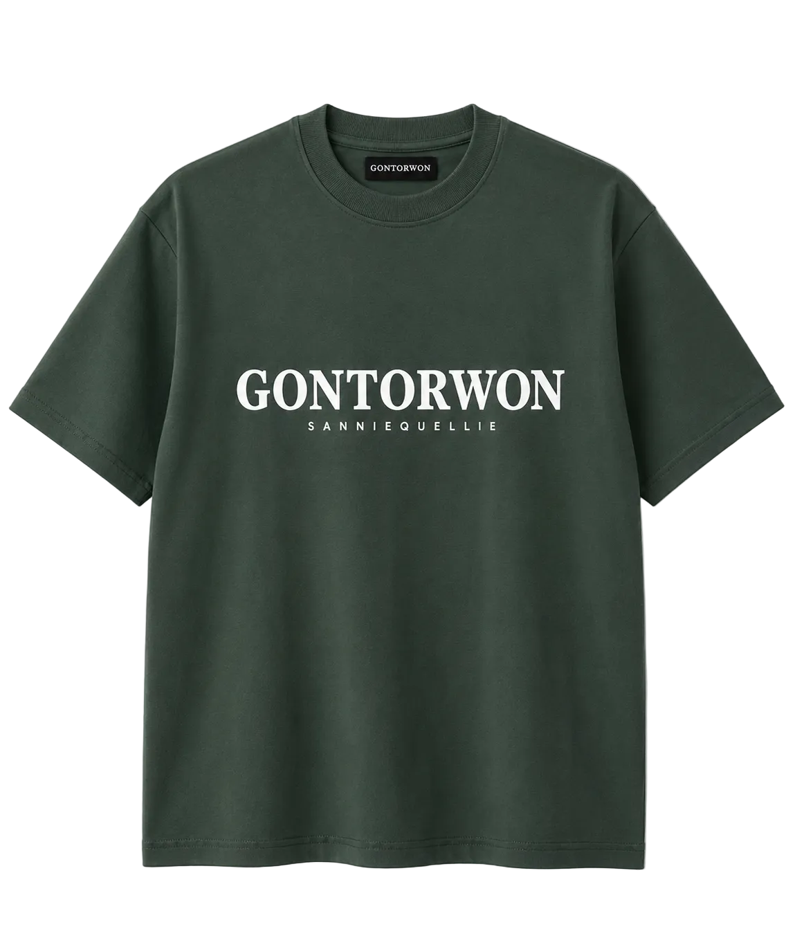 Gontorwon Sanniequellie Olive Core T-Shirt Men
