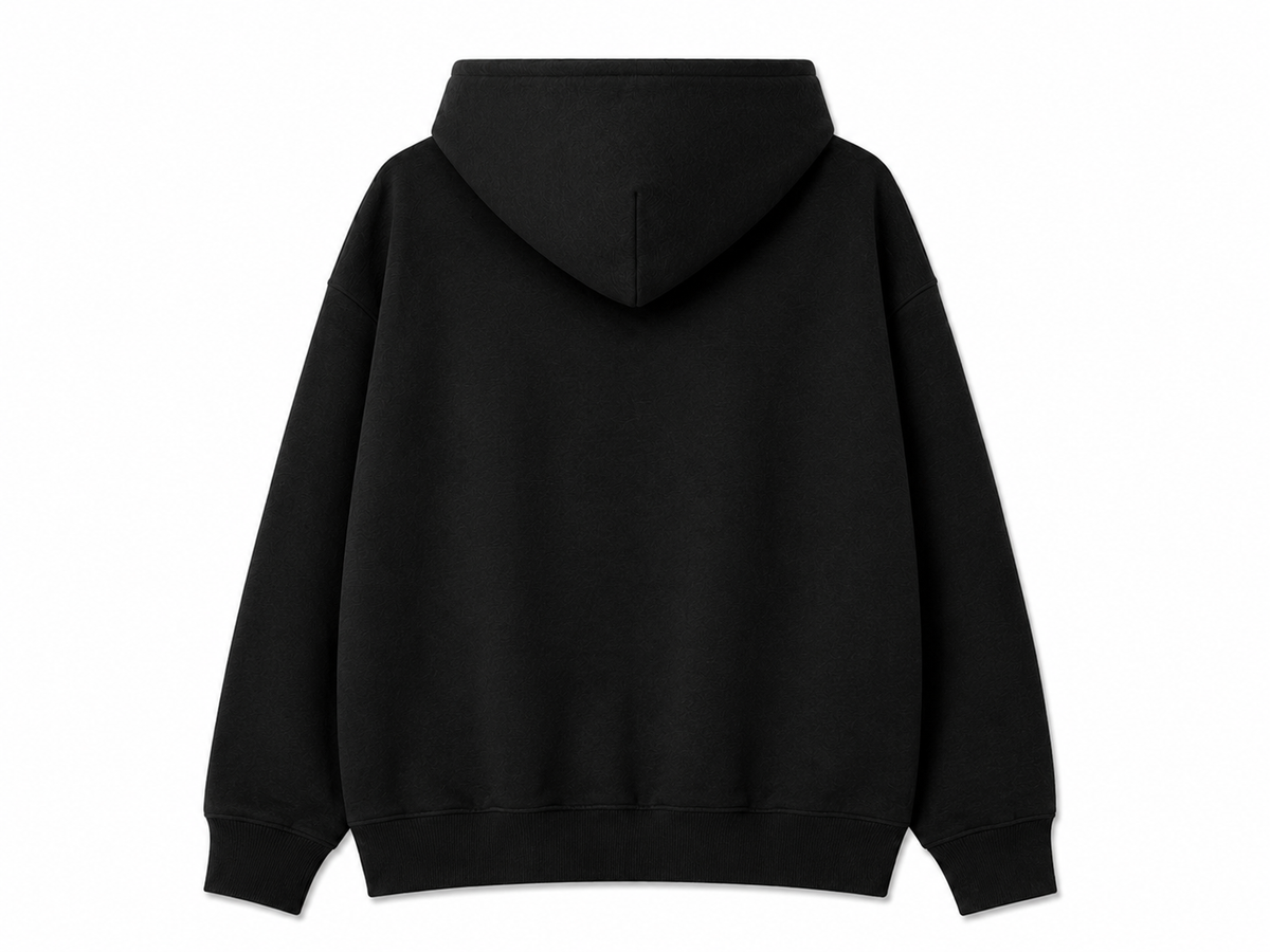 Gontorwon Sanniequellie Soft Brushed Feel Hoodie Black Men