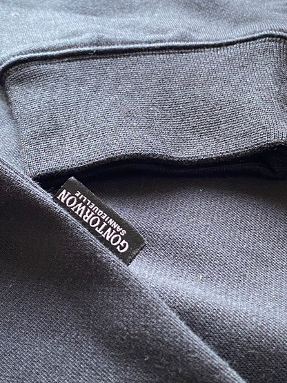 Gontorwon Sanniequellie Soft Brushed Feel Hoodie Black Men