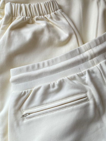 Gontorwon Sanniequellie Soft Brushed Feel Elasticated Cuff Pant Cream Women