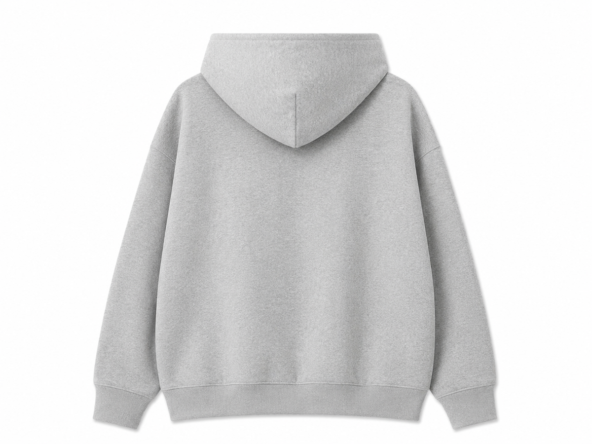 Gontorwon Sanniequellie Soft Brushed Feel Hoodie Grey Men
