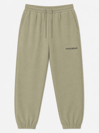 Gontorwon Sanniequellie Soft Brushed Feel Elasticated Cuff Pant Sage Dust Women