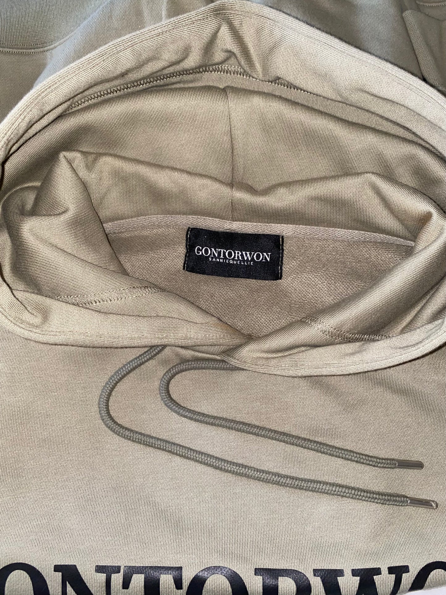 Gontorwon Sanniequellie Soft Brushed Feel Hoodie Sage Dust Women