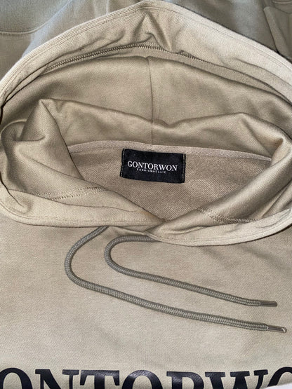 Gontorwon Sanniequellie Soft Brushed Feel Hoodie Sage Dust Women