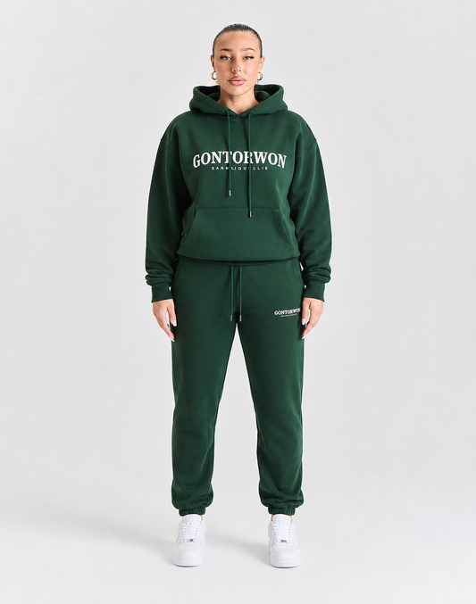 Gontorwon Sanniequellie Soft Touch Cuffed Ankle Pant Forest Green Women