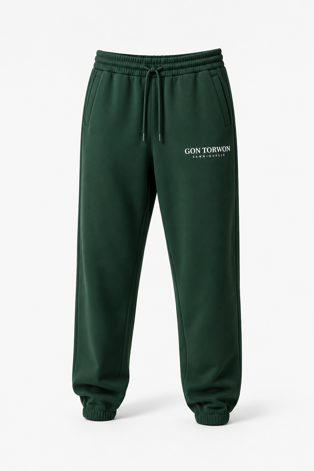 Gontorwon Sanniequellie Soft Touch Cuffed Ankle Pant Forest Green Women