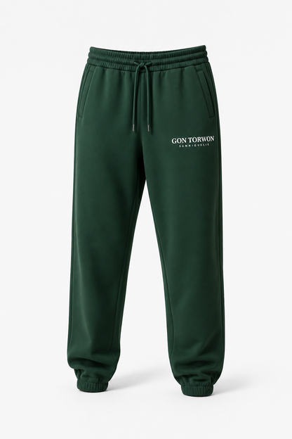 Gontorwon Sanniequellie Soft Touch Cuffed Ankle Pant Forest Green Women