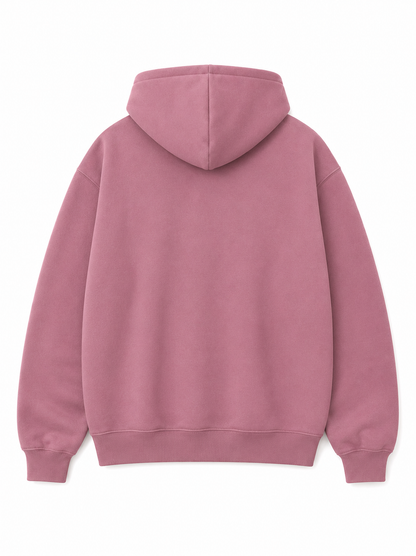 Gontorwon Sanniequellie Soft Touch Cuffed Hoodie Mauve Women