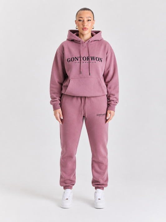 Gontorwon Sanniequellie Soft Touch Cuffed Ankle Pant Mauve Women