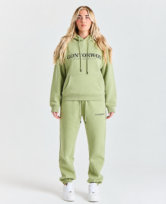 Gontorwon Sanniequellie Soft Touch Cuffed Ankle Pant Pale Sage Women