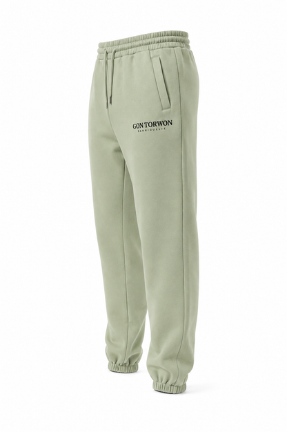 Gontorwon Sanniequellie Soft Touch Cuffed Ankle Pant Pale Sage Women