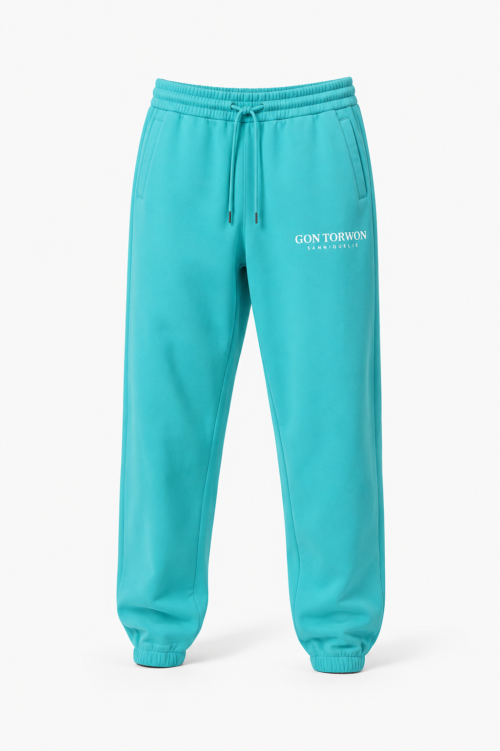 Gontorwon Sanniequellie Soft Touch Cuffed Ankle Pant Teal Women